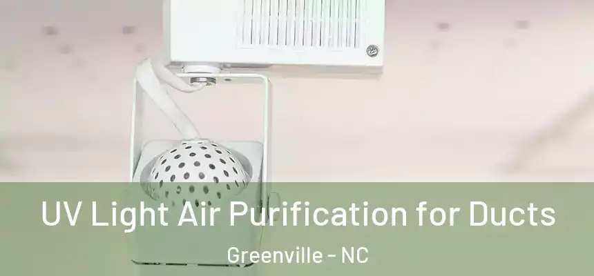  UV Light Air Purification for Ducts Greenville - NC